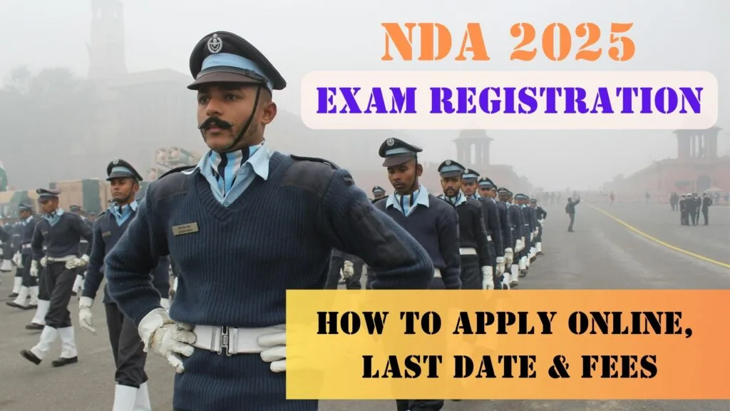 NDA 2025 Exam registration