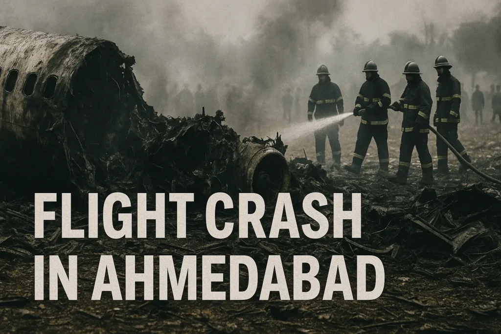 Flight crash in Ahmedabad